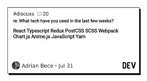 React Typescript Redux Postcss Scss Webpack Chart Js Anime