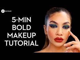 5 min bold makeup tutorial beginners