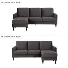 L Shaped Sectional Sofa Couch Da038 Ch