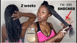 Ignore the myth that black hair doesn't grow. Overnight Rice Water Spray For Fast Thick Hair Growth How To Make Rice Water For Fast Hair Growt In 2020 Hair Remedies For Growth Thick Hair Growth Hair Growth Tips