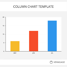 Colorful Bar Chart Template