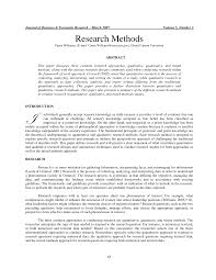 Qualitative research, sometimes also referred to as naturalistic inquiry, is a distinct field of research with its own research philosophy, theory and methodology. Https Clutejournals Com Index Php Jber Article Download 2532 2578 10126