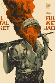 Full metal jacket is a great movie. Full Metal Jacket 1987 550x825 Movie Poster Art Alternative Movie Posters Movie Posters