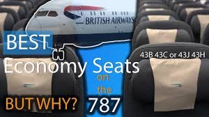 british airways best economy seats on
