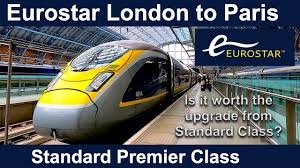 london to paris with eurostar in their