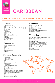 Ultimate Packing List For A Cruise To The Caribbean Melanie