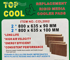 evaporative cooler cooling pad pack