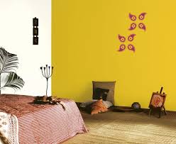 Asian Paints Yellow Wall Decor
