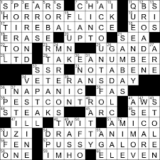 1964 Role For Honor Blackman Crossword Clue Archives