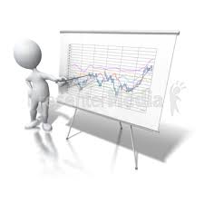 Stick Figure Chart Data Trend Great Powerpoint Clipart For