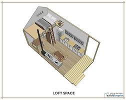 300sf Small Cabin W Loft Diy Plans