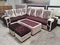 l shape wooden sofa set feature