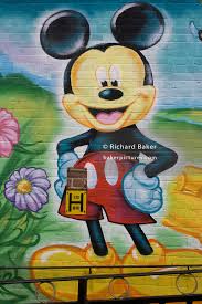 Micky Mouse Nursery School Mural