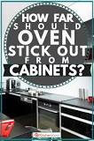 Should slide in range be flush with cabinets?