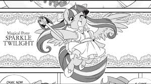 My Little Pony: The Manga - A Day In The Life Of Equestria Vol. 1 Chapter.  8 [MLP COMIC] - YouTube
