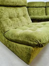 vintage green velvet bohemian sofa set