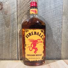 fireball whiskey 750ml oak and barrel