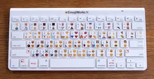 here s a physical emoji keyboard that