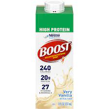 boost high protein insutional