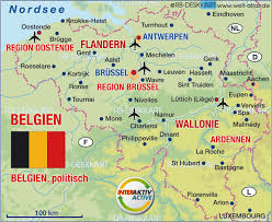 Die karte öffnen von belgien. Karte Von Belgien Land Staat Welt Atlas De