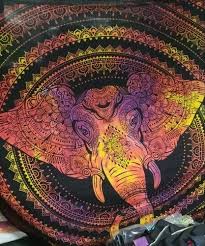 Pattern Tapestries Big Elephant Mandala