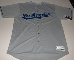 Details About Los Angeles Dodgers Cool Base Jersey Road Gray Plus Sizes Majestic Athletics Mlb