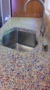 Recycled Glass Concrete Countertop