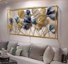 Double Frame Leaves Wall Decor Panel