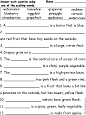 Nov 25, 2017 · easy halloween trivia questions & answers for kids. Fruit And Vegetable Quiz Printable Vegetarian Foody S