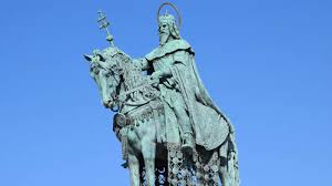 István i, juga dikenal sebagai raja santo istván (szent istván király; Santo Stefanus Raja Hongaria Gereja Katolik