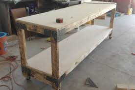 how to build a heavy duty workbench