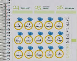 Printable Wedding Countdown Calendar Wedding Countdown Calendar