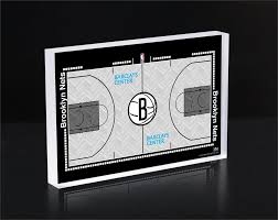 Brooklyn nets city edition court (brk nets city court design) updated as of november 06, 2020. Brooklyn Nets Court 3d Acrylic Block Sports Fanz