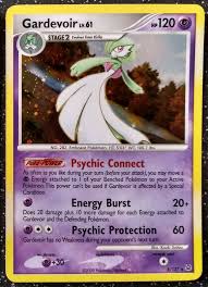 This pokémon will try to protect its trainer even at the risk of its own life. Gardevoir Platinum 8 127 Value 0 99 41 93 Mavin