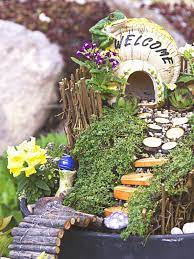 Outdoor Fairy Garden Ideas Clean