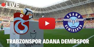 Selçuk Sports Trabzonspor Adana Demirspor Maçı canlı izle Bein Sports  Taraftarium24 Justin TV Jestyayın TS Adana kaçak maç izle