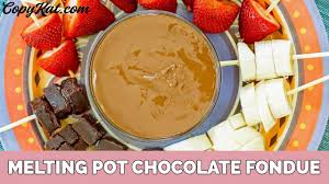 melting pot chocolate fondue copykat