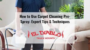 how to use carpet cleaning pre spray