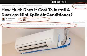 how much does a ductless ac cost