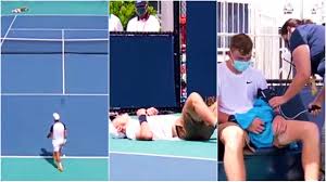 Subscribe to receive the latest news from the international tennis federation via our weekly newsletter. British Tennis Prodigy Jack Draper Forced Out Of Miami Open After Collapsing On Court During Atp Tour Debut Video Rt Sport News