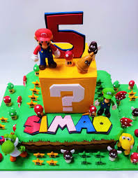 If you want to download the image above, right click on the image and then save image as. Super Mario Luigi Birthday Cake Celebration Cakes