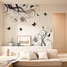 Oversized wall panelyou're officially ready to choose and hang wall art like a pro. Fuloon Fashion Vine Flower Butterfly Removable Decorative Wall Art Sticker Decal For Home Decor Bedroom No Glue O Sticker Wall Art Home Decor Kid Room Decor