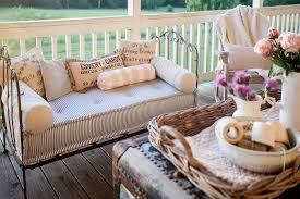 country french summer porch decorating