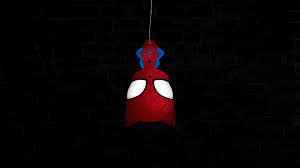 spider man hanging wallpaper 4k ultra