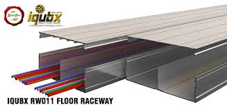 floor cable raceway iqubx aluminium