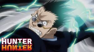 leorio punches ging hunter x hunter