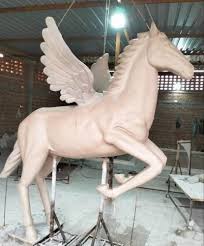 Fiberglass Horse Sculpture Statues For