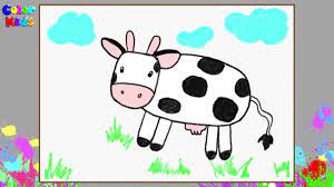 Tạo hình- Vẽ con bò- Mẫu giáo lớn - Mầm non Yết Kiêu
