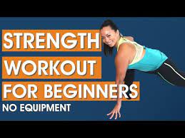strength training for beginners