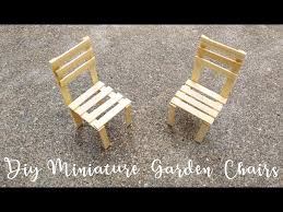 Diy Miniature Garden Chairs Beach